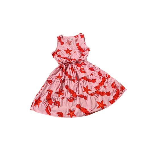 J Crew Women's Lobster Star Fish Printed Cotton Mini Dress, NWOT, Size 12 - Picture 6 of 8